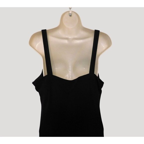 R&M Richards Black Beaded Formal Dress & Jacket Set Size 14 Elegant - Picture 8 of 14